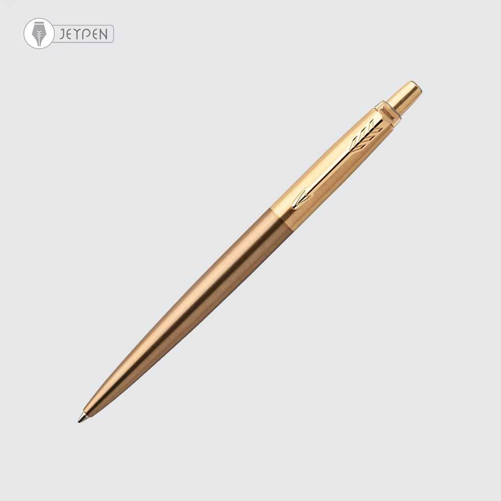 خودکار پارکر مدل ژوتر پریمیوم رنگ تمام طلا بدنه استیل
