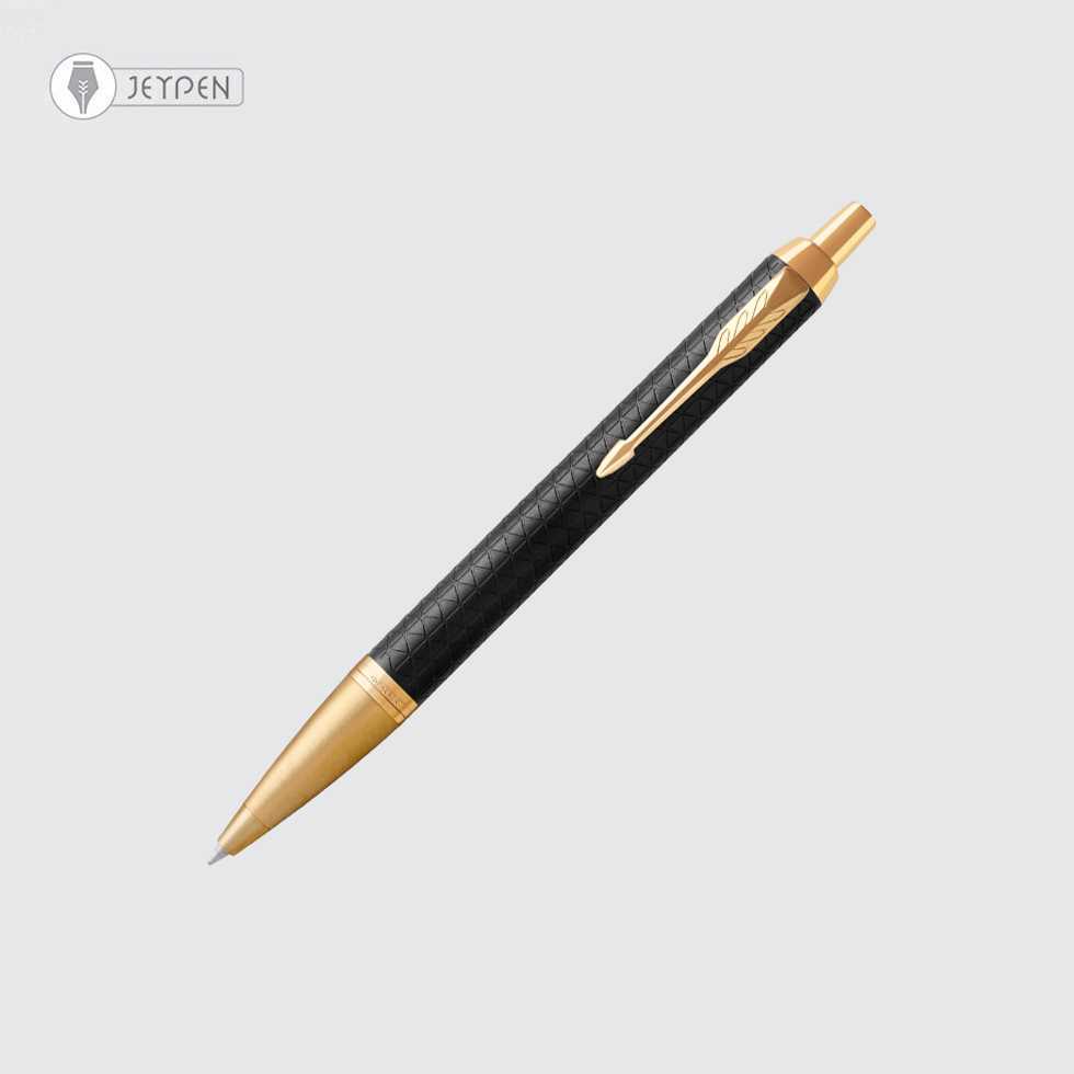 خودکار پارکر مدل آی ام پریمیوم رنگ مشکی گیره طلا