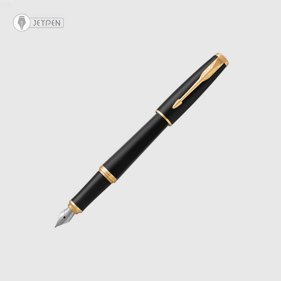 خودنویس پارکر مدل اربن رنگ مشکی گیره طلا