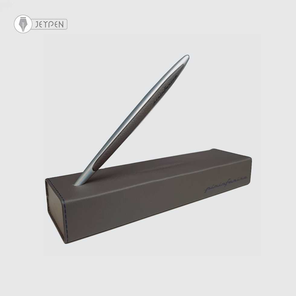 قلم فوراور پینین فارینا مدل کامبیانو لیمیتد ادیشن چرمی رنگ طوسی