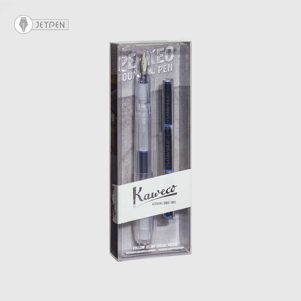 پک بلیستری خودنویس کاوکو مدل پرکئو رنگ ترنسپرنت (شفاف) سرقلم M