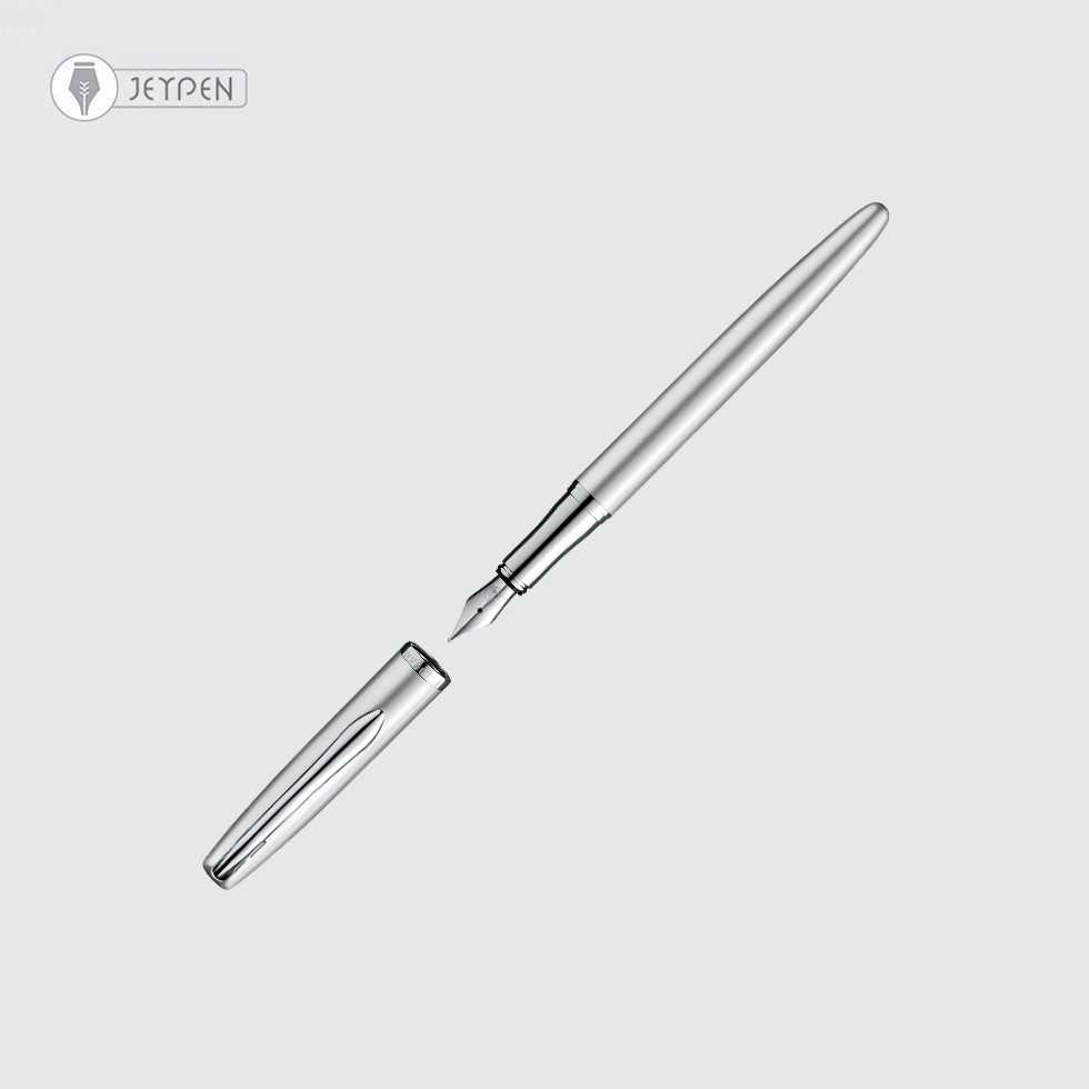 خودنویس پلیکان مدل جاز استیل الگانس رنگ استیل