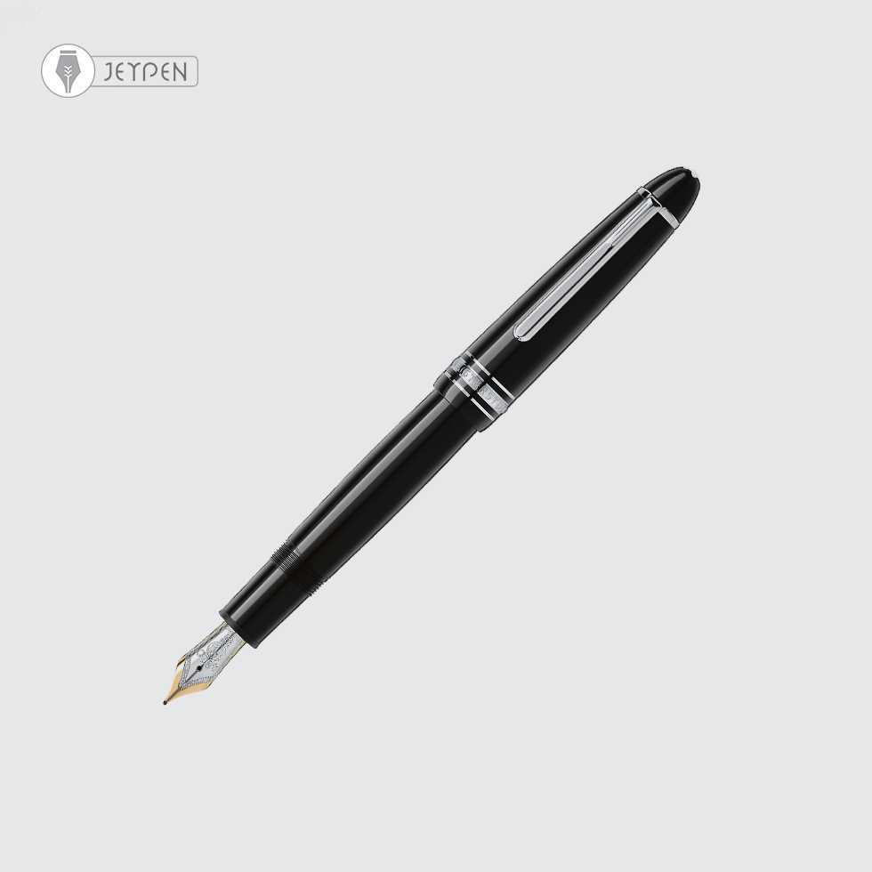 خودنویس مون بلان مدل Meisterstück Platinum-Coated LeGrand Traveler