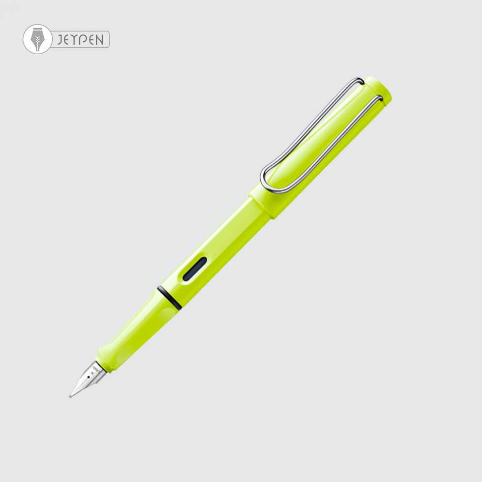 خودنویس لامی مدل سافاری رنگ سبز نئون لیمویی کد 43