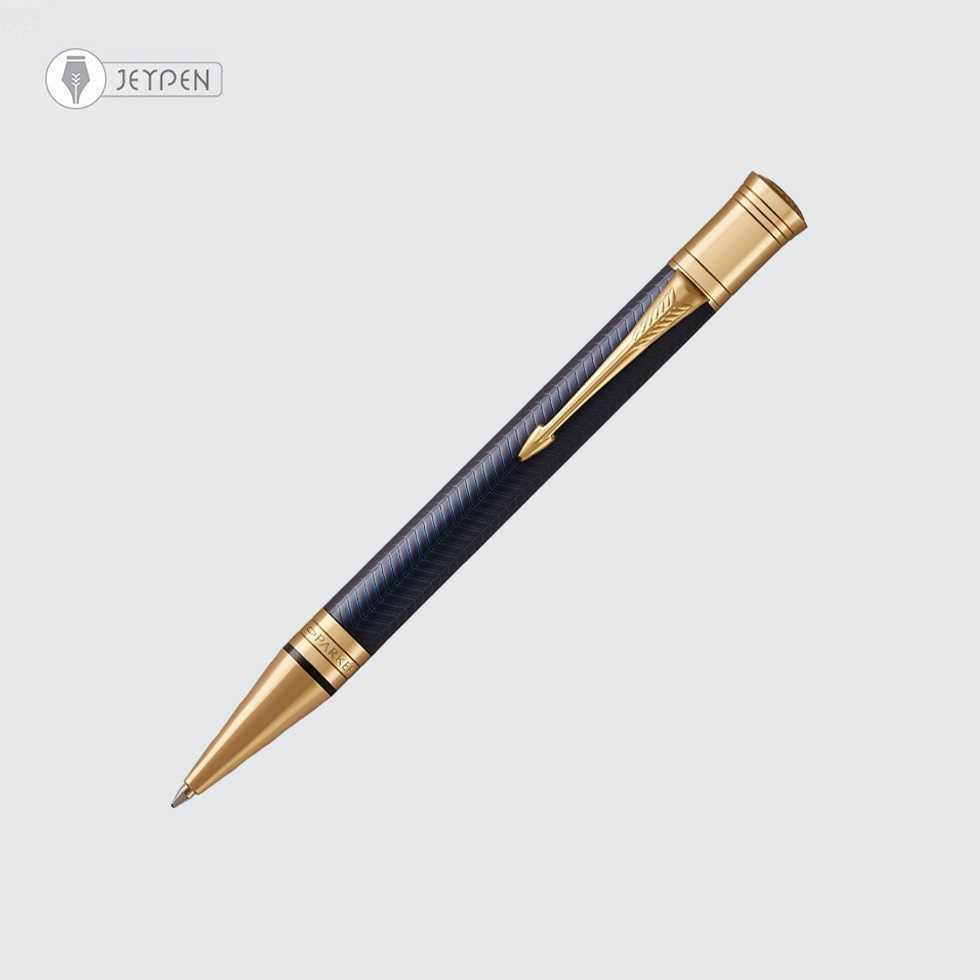 خودکار پارکر مدل دوفولد پرستیژ رنگ بلو شورون