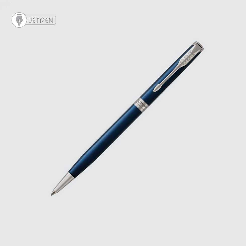 خودکار پارکر مدل سونت رنگ آبی گیره استیل