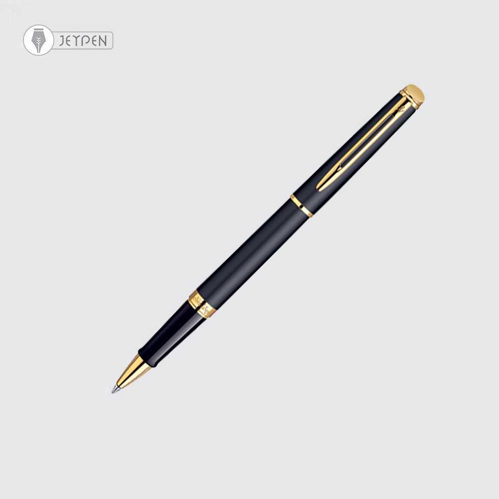 روان نویس واترمن مدل همیسفر رنگ مشکی مات گیره طلا