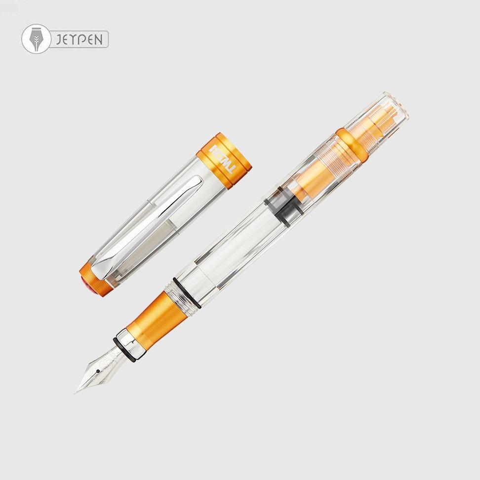 خودنویس توییزبی مدل دایموند 580 AL R رنگ زرد سانست سرقلم M