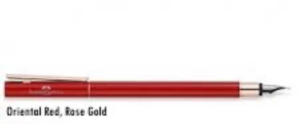 خودنویس فابر کاستل نئو اسلیم قرمز رزگلد - 1