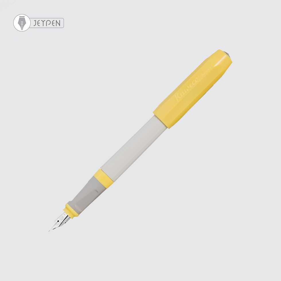 خودنویس کاوکو مدل پرکئو رنگ لایت اسپرینگ (خاکستری لیمویی) نوک M