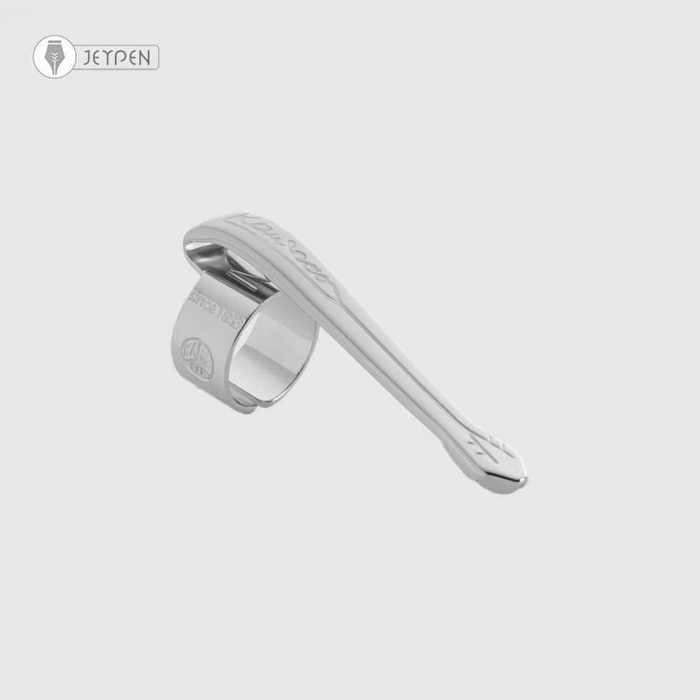 گیره خودنویس نوستالژیک کاوکو مدل لی‌ لی پوت رنگ نقره‌ای