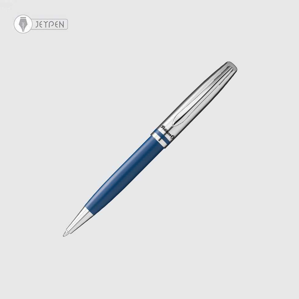 خودکار پلیکان مدل جاز نیمه رنگ آبی سلطنتی