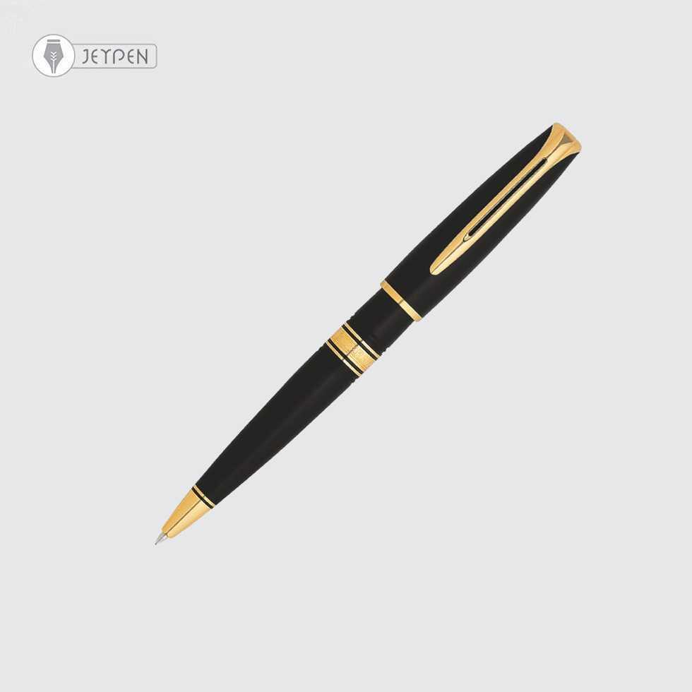 خودکار واترمن مدل چارلستون رنگ مشکی گیره طلا