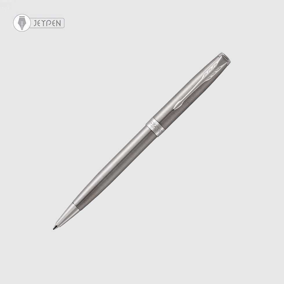 خودکار پارکر مدل سونت رنگ استیل گیره کروم