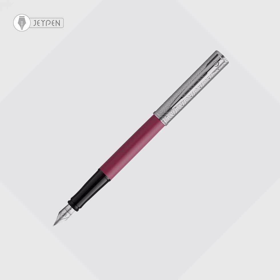 خودنویس واترمن مدل الور دولوکس صورتی نوک F