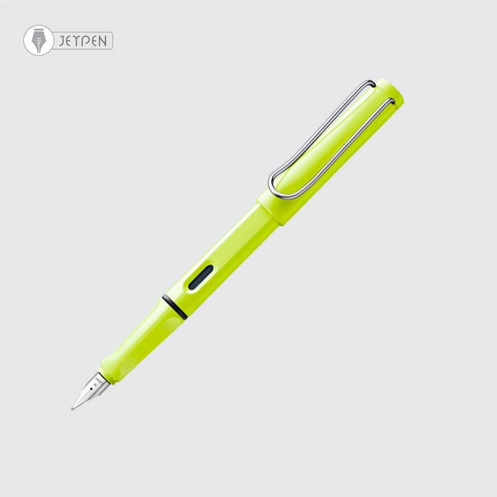 خودنویس لامی مدل سافاری رنگ سبز نئون لیمویی کد 43