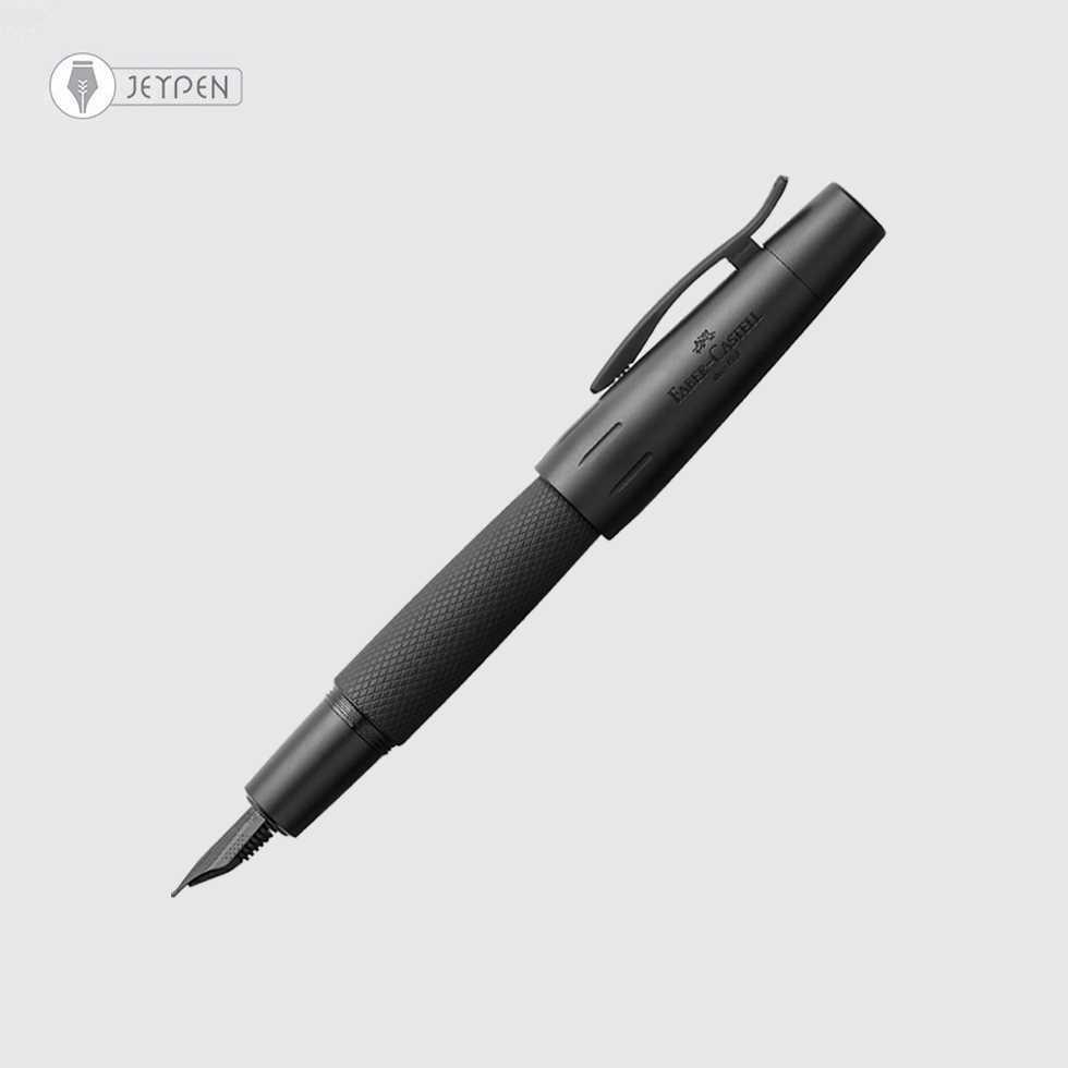 خودنویس فابر کاستل مدل ایموشن رنگ پیور بلک (مشکی)