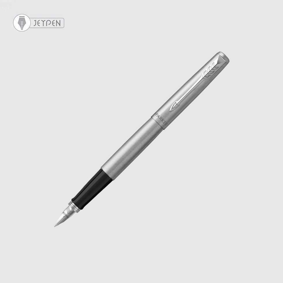 خودنویس پارکر مدل ژوتر تمام استیل