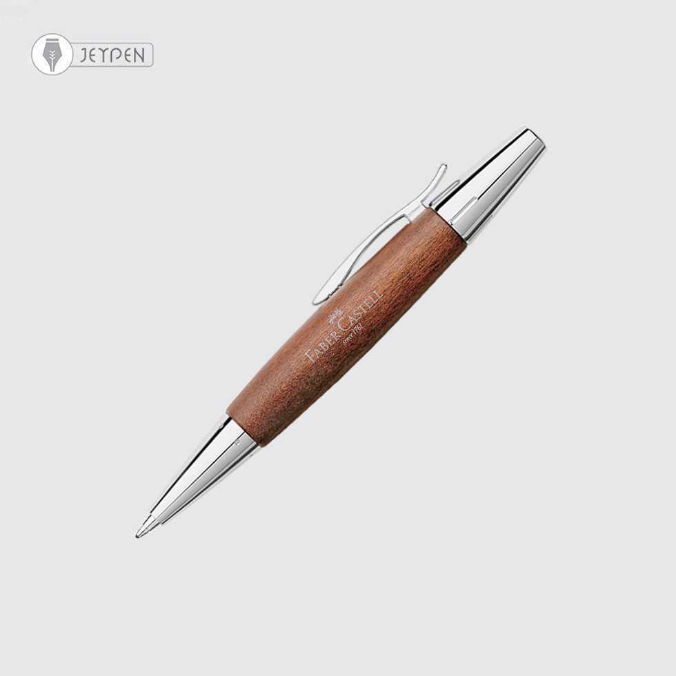 خودکار فابرکاستل مدل ایموشن رنگ پیروود قهوه ای روشن (چوب گلابی)