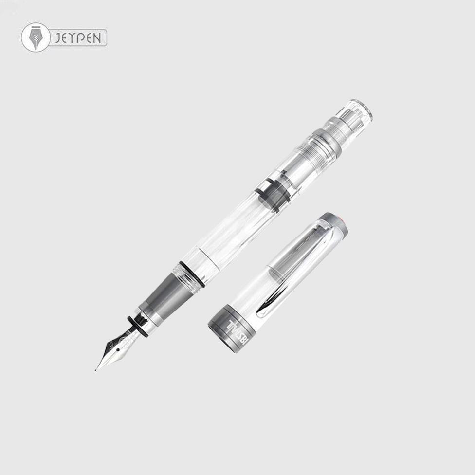 خودنویس توییزبی مدل دایموند 580 AL R رنگ نیکل گری سرقلم B