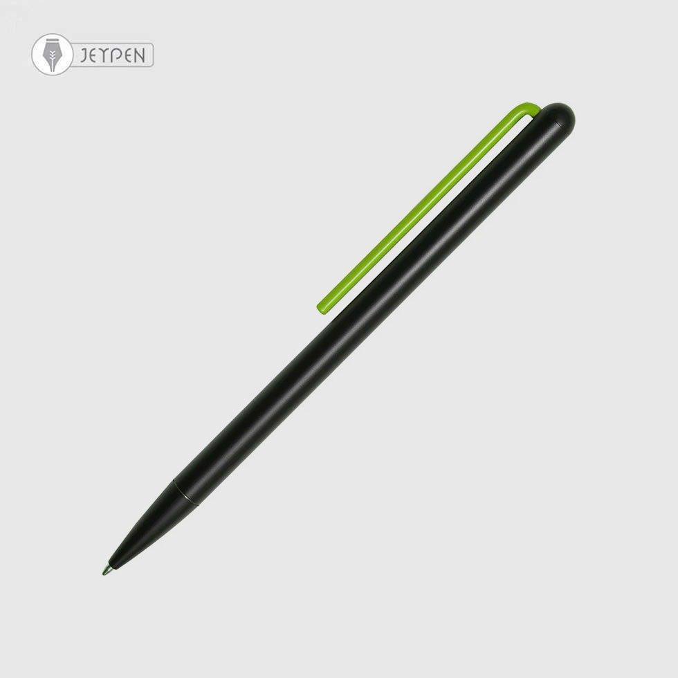 جا قلمی چرمی تکی جی پن رنگ سبز تیره