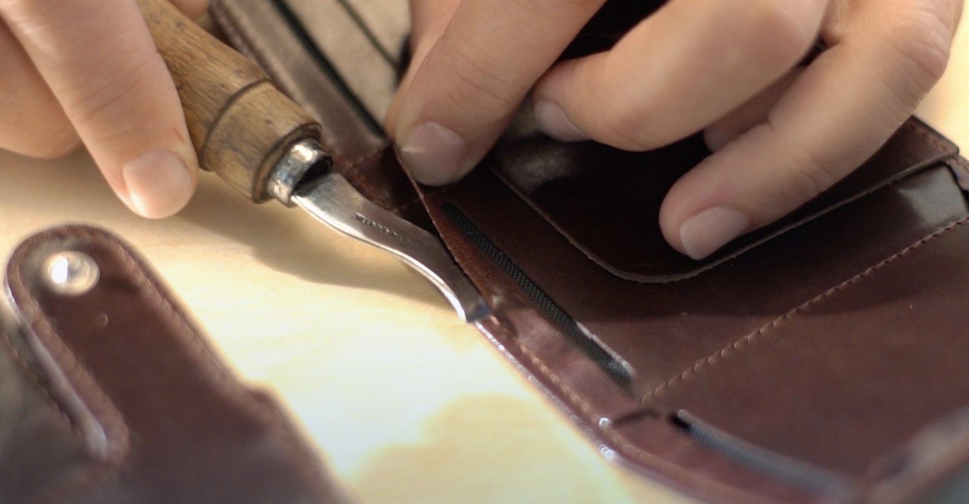 کیف پول و جاکارتی چرمی دستساز برند پولاریس