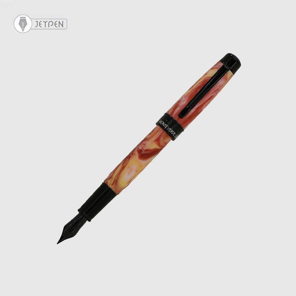 خودنویس مونته ورده مدل پریما رنگ red swirl