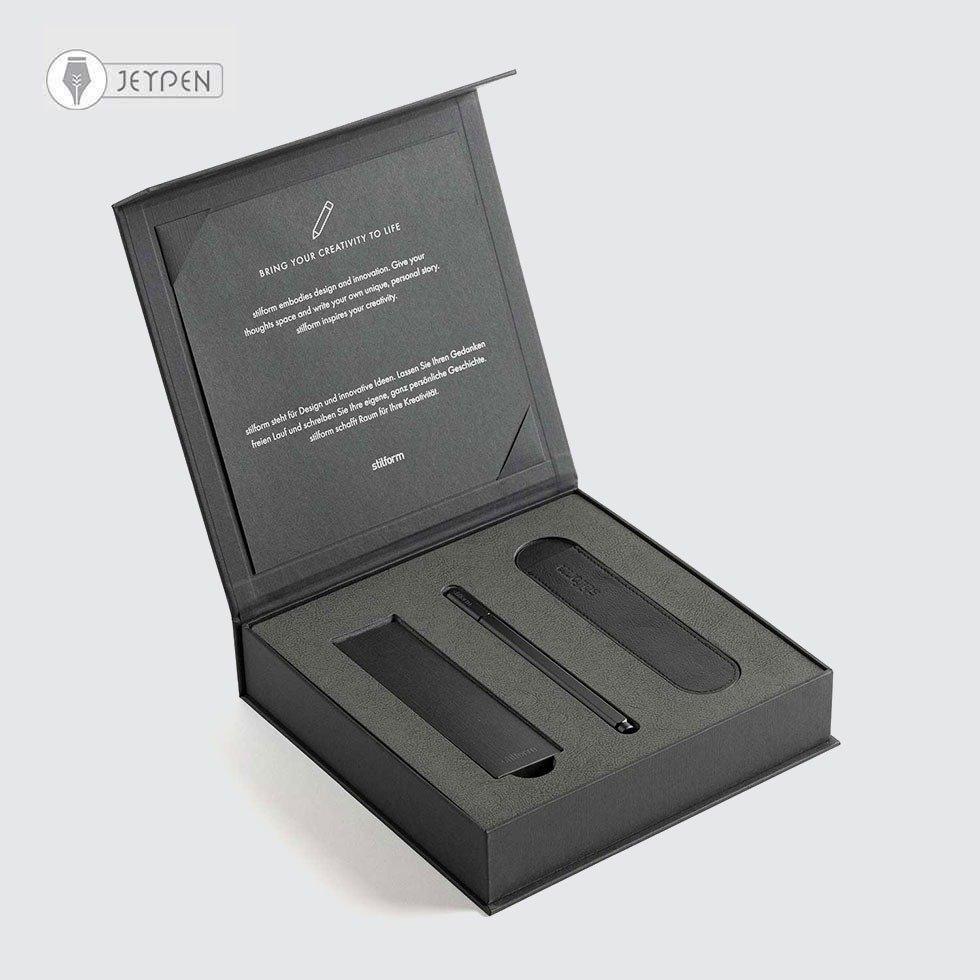 ست روان‌نویس مدل ARC اسنشیال رنگ بلک ادیشن همراه جاقلمی